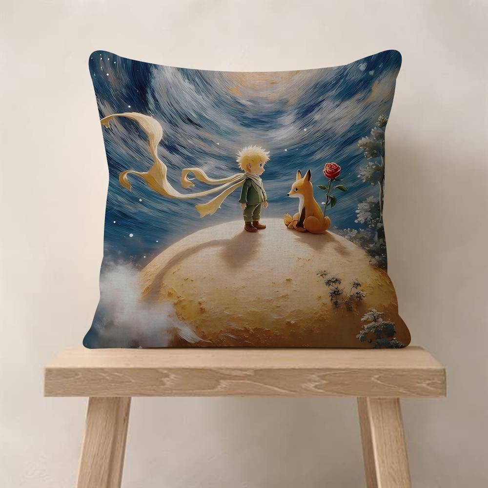 Der kleine Prinz Fuchs Anime Kissen Geschenke Heim Büro Einrichtung Schlafzimmer Sofa Auto Kissenbezug Hülle xcm