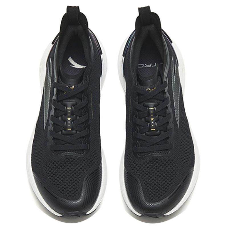 Anta Gen 3.0 Shock Absorbers Slip Resistant, Abrasion Resistant, Breathable Low Top Running Shoes Women's Black Sneakers 122245580S-1