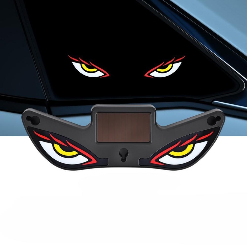 Wireless Solar Demon Eye Light Solar Powered Vehicle Signal Lights  Car Interior
