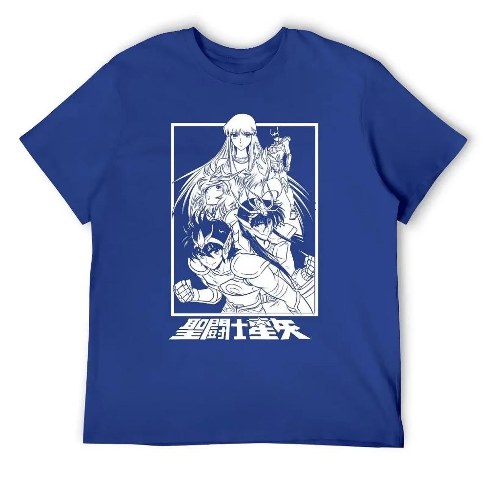 SAINT SEIYA Classic For Sale Round Neck T-shirt Movement Tees Top Quality Funny Novelty Travel USA Size