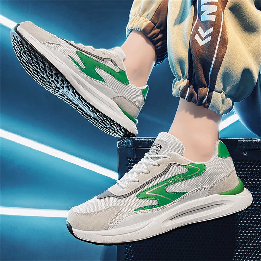 Fashion Tied Brown Men's Shoes Luxury Sneakers Walking Panske Boty Men's Shoes Models Sport Brand Name Shoos Runner Sneskers Kit