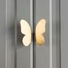 Cabinet Pulls Gold Color Cupboard Furniture Hardware Butterfly Door Knob Drawer Handles Pull Handle