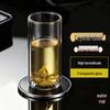 Cană Durabilă din Sticlă Borosilicată cu Pereți Dubli - Rezistentă la Temperaturi Înalte, Fără Capac, Transparentă - Perfectă pentru Apă de Gură & Ceai.