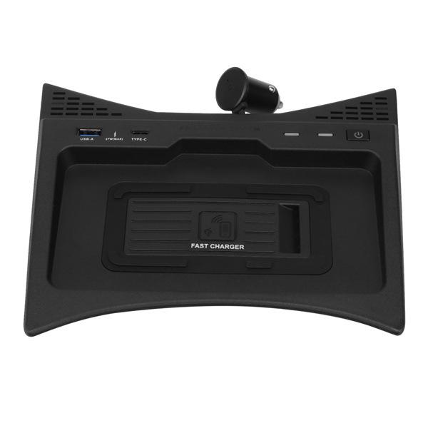 Chargeur de voiture sans fil 15W pour Nissan X-Trail T32/Qashqai J11 2014-2021
