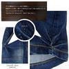 Happy Honu Damen Baker Hose, Weit Stretch Hohe Taille, Große Größen M-4L, Ganzjahres Denim Hose, Lässig, LL/NE
