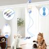 Cat Toys Swing Sticky Disc Elastic Hanging Door Teasing Cat Rope Long Rope Teasing Cat Cat Toy Cat Accessories Pet Kitten Toy