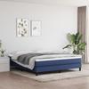 347820 vidaXL Pocket Spring Bed Mattress Blue 160x200 Cm Thickness 20 Cm Fabric