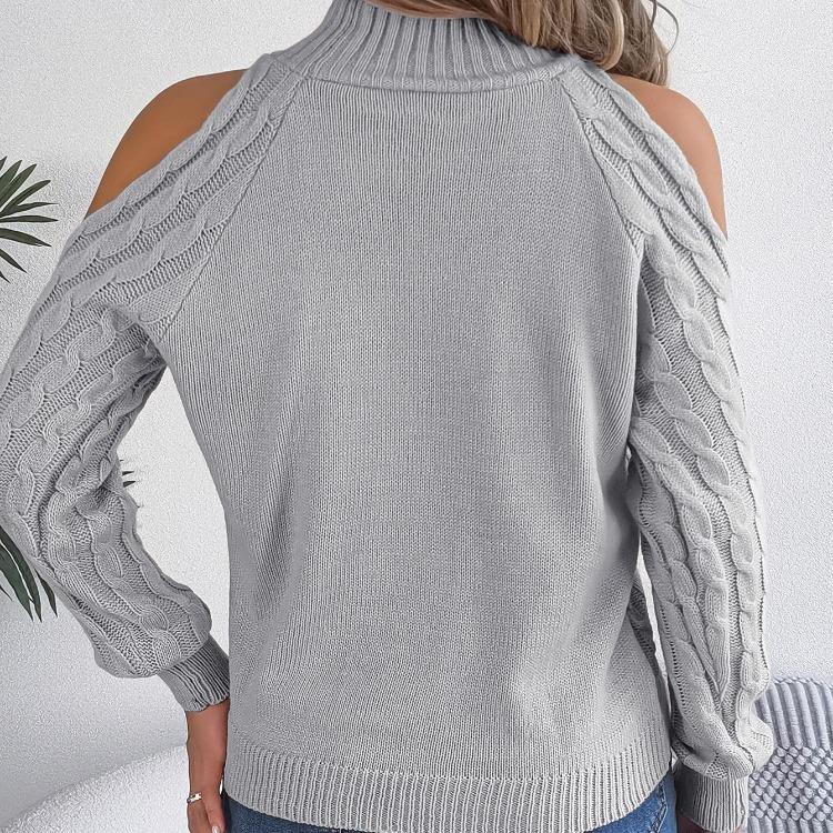 Vintage Solid Color Knitwear Sweater Loose Stand Collar Long Sleeve Cardigan Autumn Winter Top