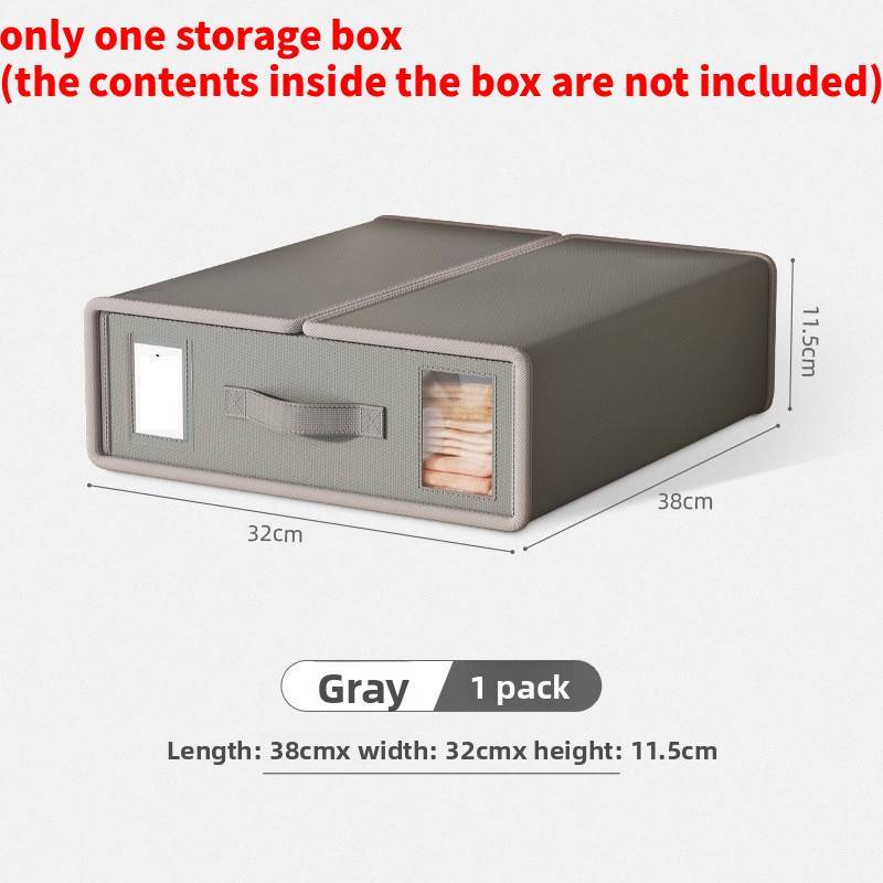 Modern Minimalist Oxford Cloth Foldable Storage Box For Bedroom Closet Organization