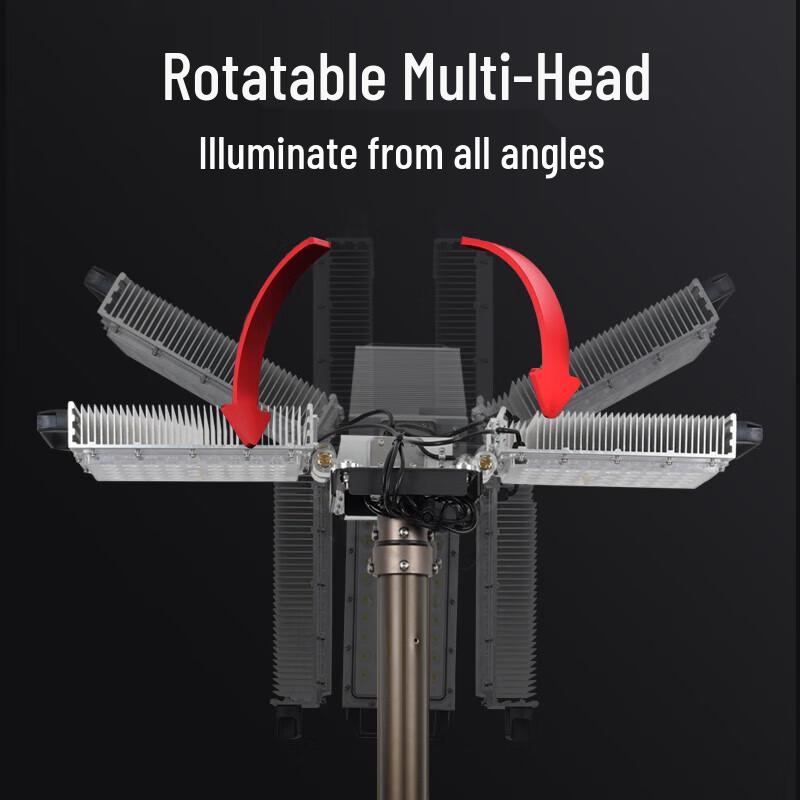 SupFire TZ06 LED Industrial Work & Emergency Light with Speaker and 4.5m Stand