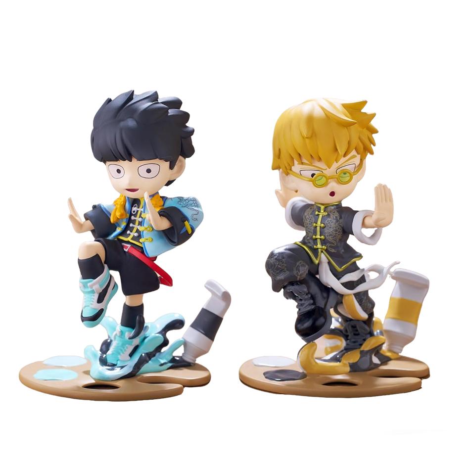 Anime Mob Psycho 100 Figures Gk Reigen Arataka Q Edition Kawaii Figurine Toy Model Doll Desktop Ornaments Collectible Toy