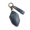 Suitable for Changan Dark Blue SL03 Smart Key Case Leather UNI-K/T UNI-V Car Key Case Ring