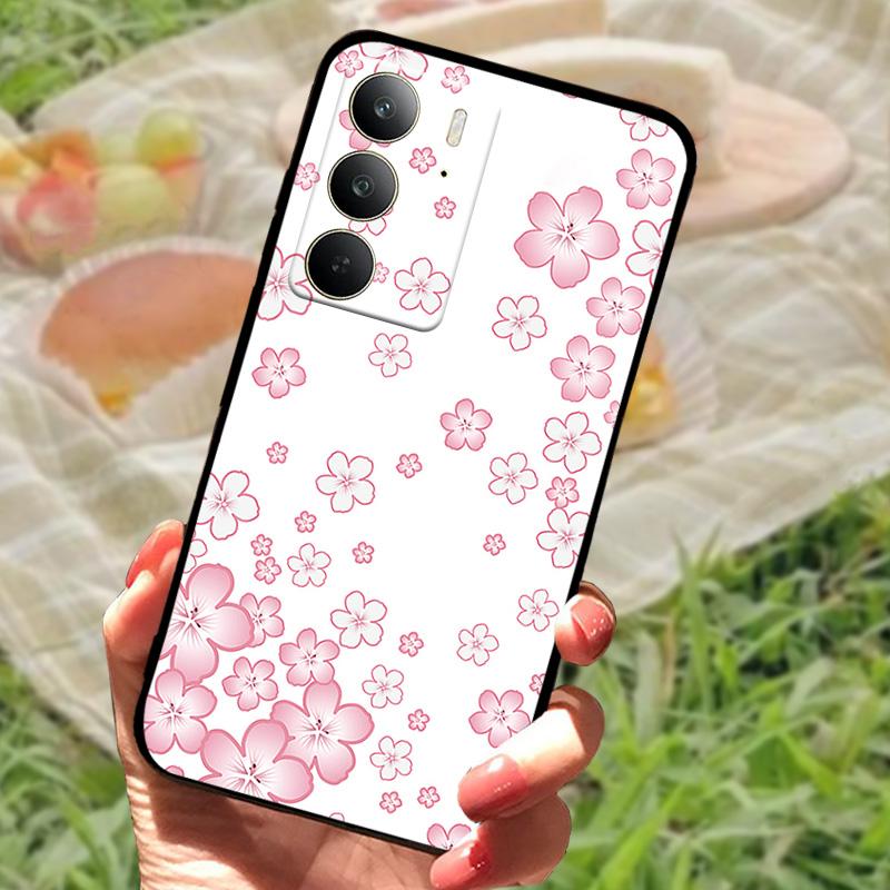 Hülle Für Realme C75 Stoßfestes TPU Silikon Handy Hülle Für Oppo Realme C75 4G Fundas Stoßstange Abdeckung Mode Weiche Schutzhülle