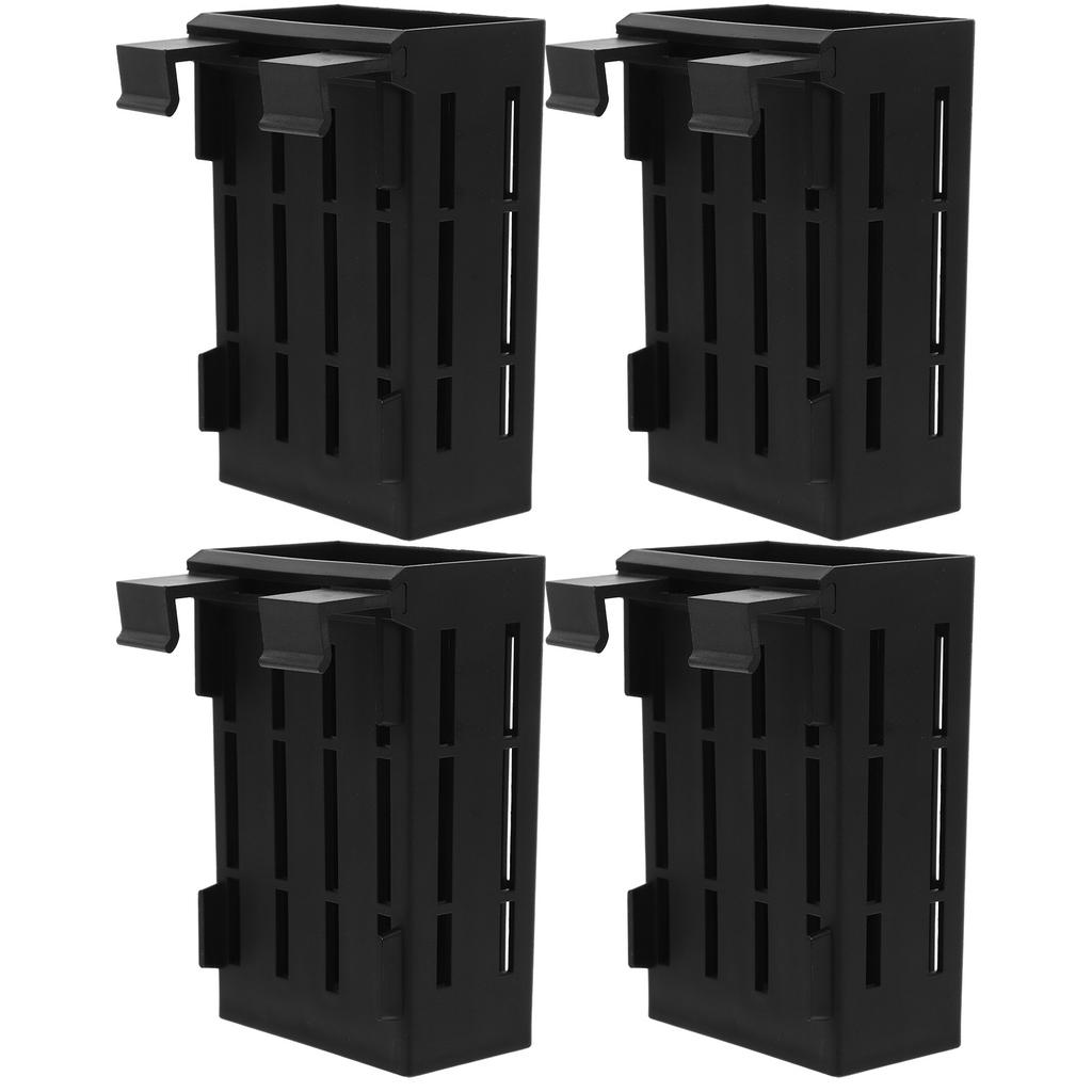 4 Stück Wasserpflanzenhalter Hängender Aquarium-Pflanzbehälter mit voll durchlöcherten Wänden für optimale Wasserzirkulation und