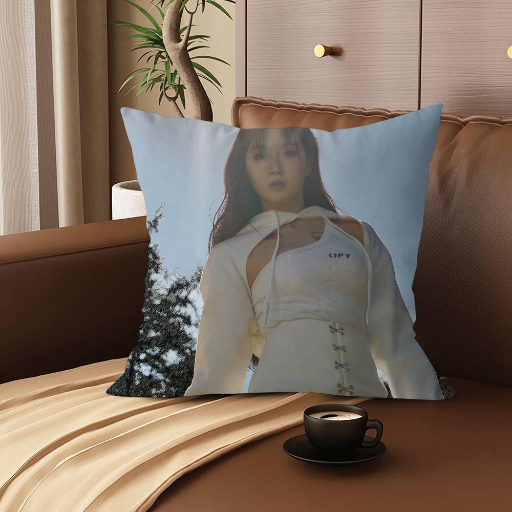 

H-Haewon HD Personalized Pillow Dust Cover Bedroom Kids Party Decoration Pillowcase Birthday Children Gift 12x12Inch