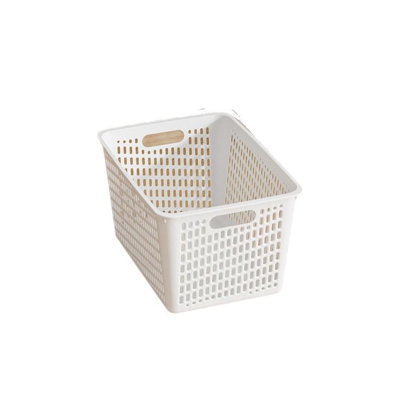 Storage Basket Snack Toys Household Storage Box Plastic Storage Basket Kitchen Sundries Sorting Basket Dormitory Storage Box