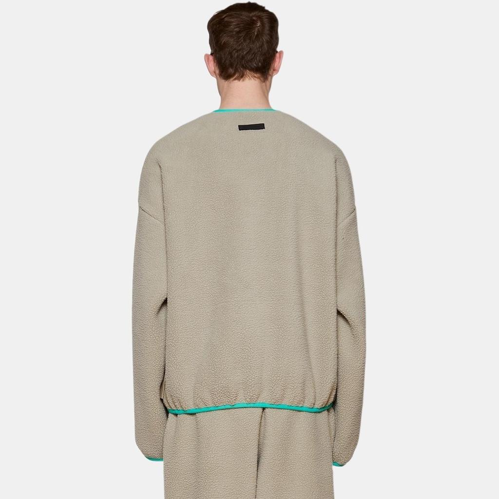 Fear of God Essentials SS24 Polar Fleece Crewneck 'Seal' Men's 192SP244705F