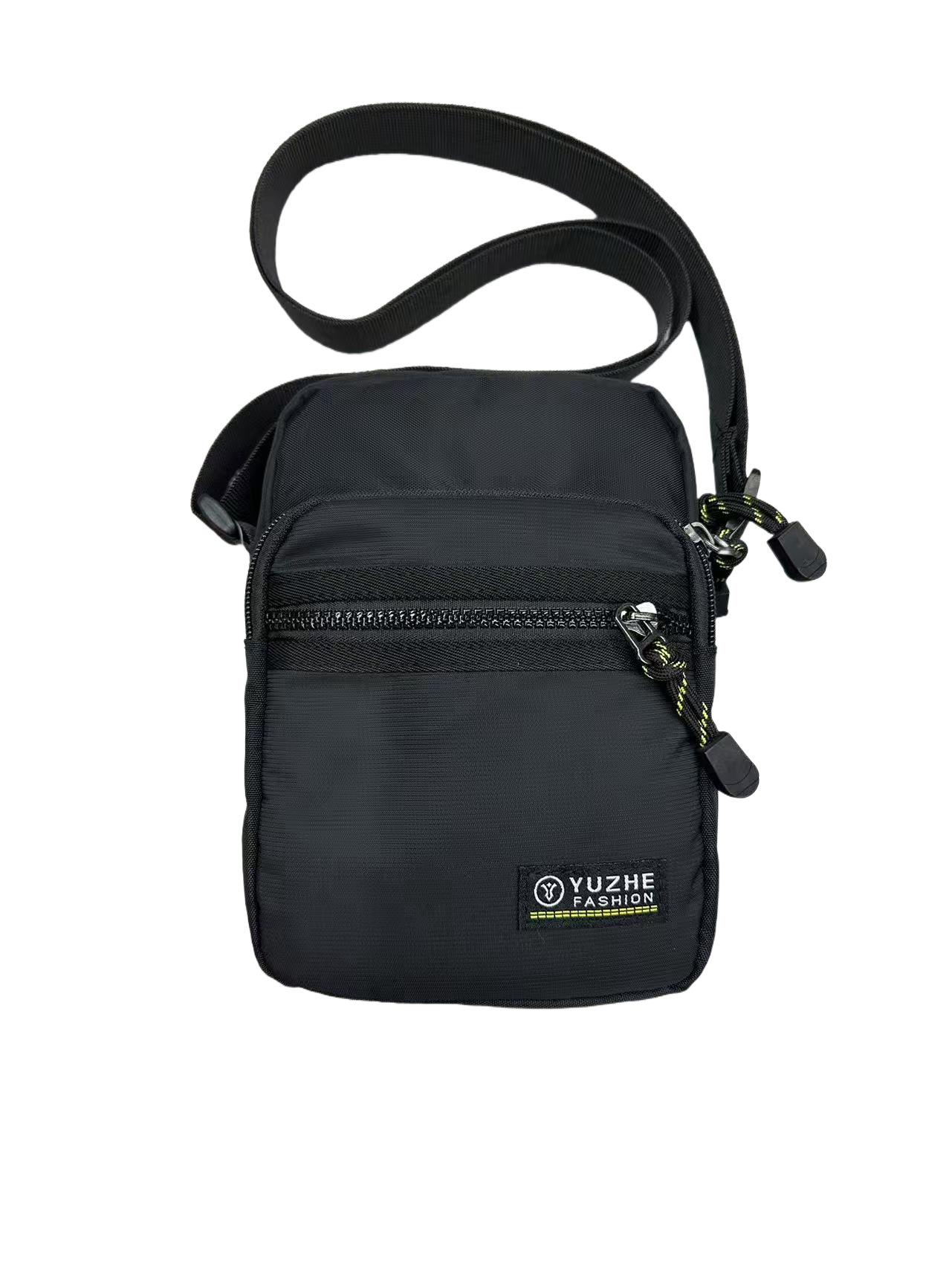 

Men s Large Capacity Casual Crossbody Shoulder Bag зелений