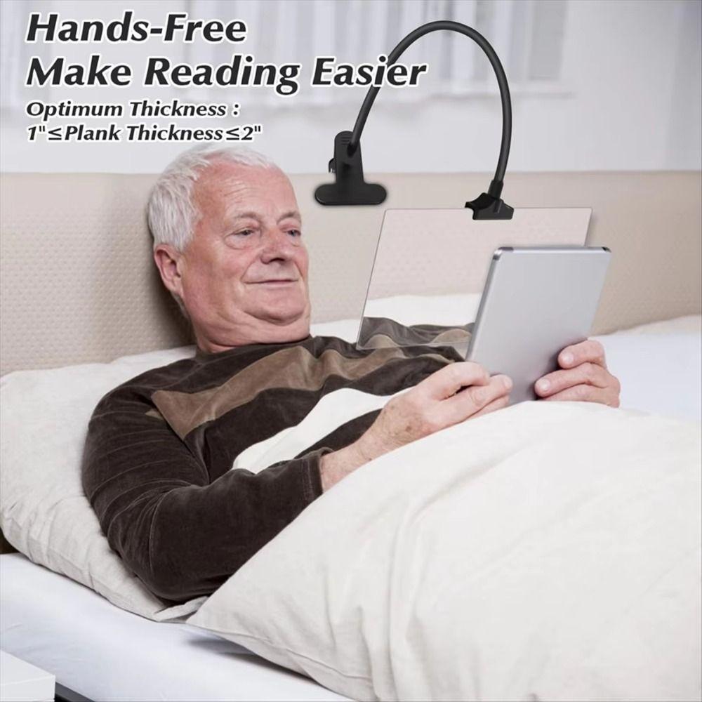 Adjustable Magnifying Glass with Clip Flexible Magnifying Glass 5X Magnifier Magnifying Glass