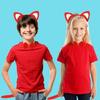 Halloween Cosplay Accessory Cats Tail Headband Gloves Socks Bowtie for Boy Girl Masquerade Christmas Halloween Cosplay