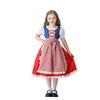 Traditionelles Mädchenkostüm mit Spitzenbesetztem Kleid für Festivals und Mottopartys Cosplay Outfit