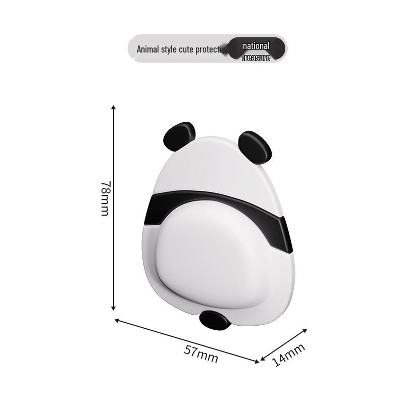 Silicone Door Handle Anti-Collision Buffer Pad for Wall and Glass Protection