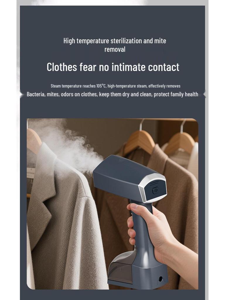 High-Power Portable Handheld Garment Steamer & Iron