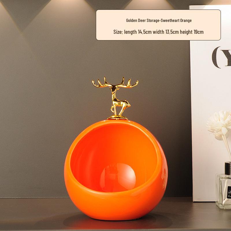 

Luxury Entryway Key Storage & Shoe Cabinet with LED Light Ornaments