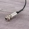 Guitar Piezo Adapter Cable 66cm Endpin Output Jacks Stereo Connection Quick Installation Acoustic Pickup Replacement Cord