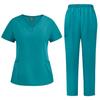 Customized Unisex Hospital Nursing Uniforms Beauty Dental Salon Work Clothes Stretchy Suit Medical Uniform Women Men Scrub Sets