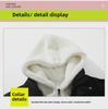 Men's Autumn Winter Cotton-Padded Jacket: Trendy, Velvet-Lined, Loose & Warm