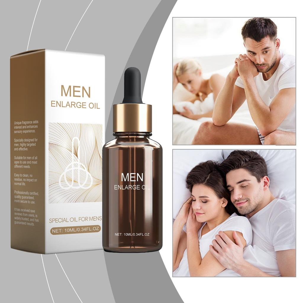 Enlarge Oil For Men's Power, Men's Massage Oil, Men's Body Care Oil, Adult Massage Oil For Men 10ml