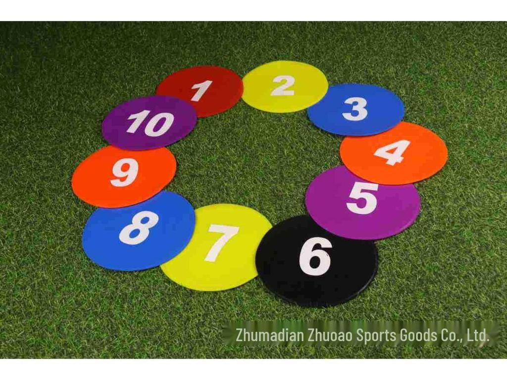 Number Logo Sensory Integration Training Disc Mat for Basketball & Football