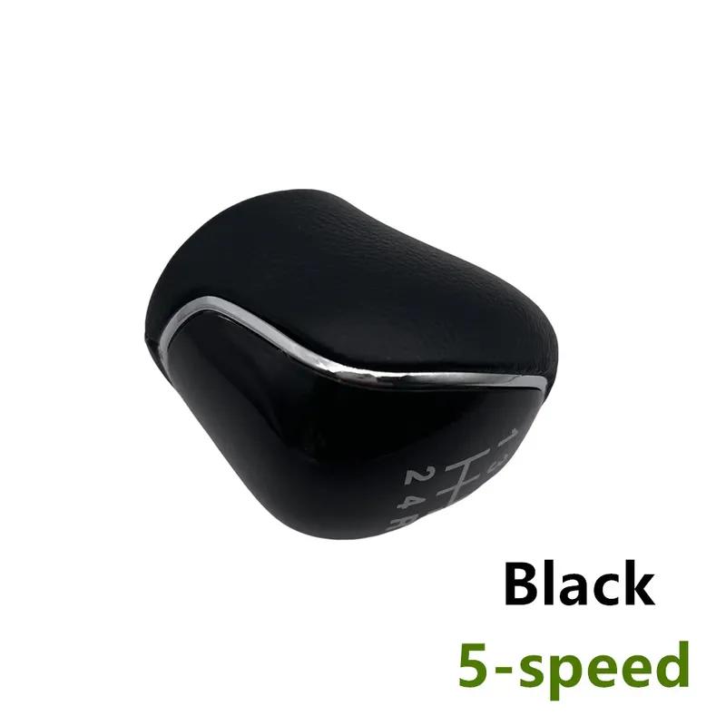 For Ford Mondeo IV S-MAX C-MAX Transit Focus MK3 MK4 Kuga Transit Car Gear Shift Knob 5/6 Speed PU Leather Lever Auto Parts