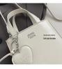 Chaonan Style Women's Shiny Red Crossbody Handbag - High-End Fashion Travel Bag