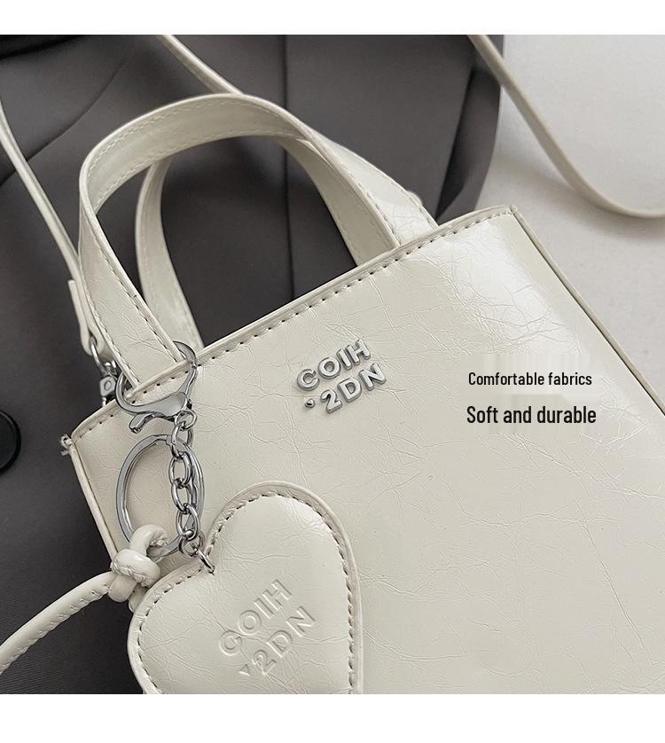 Chaonan Style Women's Shiny Red Crossbody Handbag - High-End Fashion Travel Bag