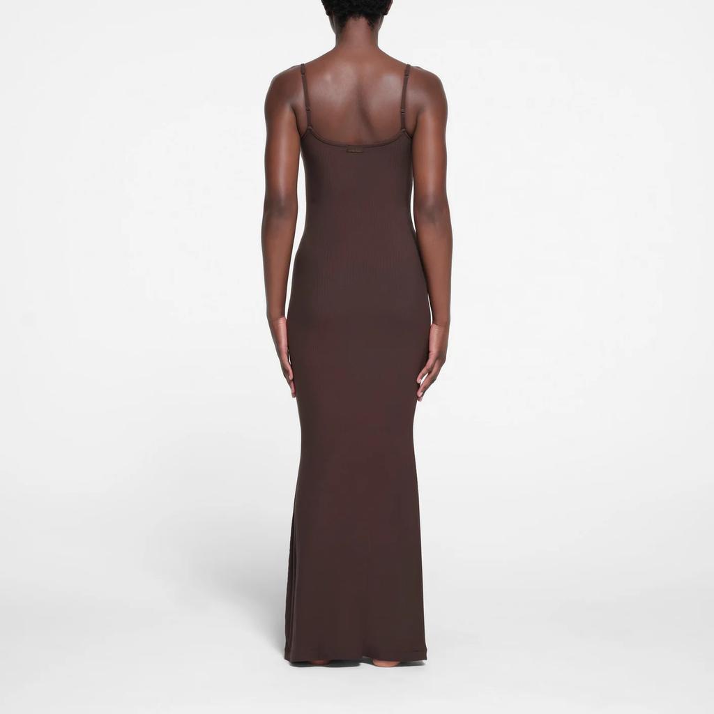SKIMS Soft Lounge Long Slip Dress Women dresses Phoenix AP-DRS-0596-PHO