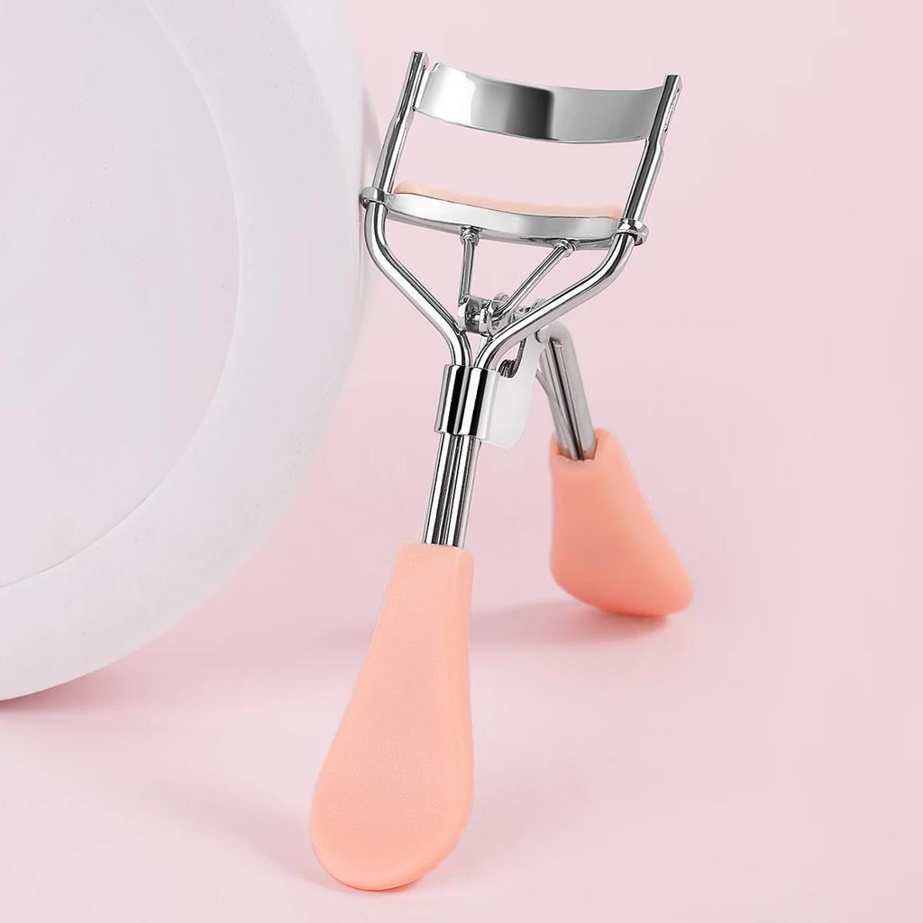 1 tragbarer Wimpernzange schwarz, Wimpernzange aus Edelstahl langanhaltende Formung, geeignet für weibliches Wimpernlifting, Augenwimpern