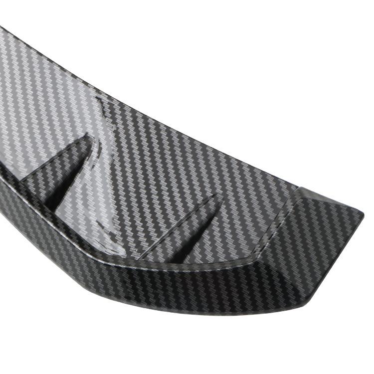 Cross Carbon Fiber Side Fenders: Universal Decorative and Modified Car Body Stickers