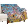 New Beach Fun Throw Blanket Furrys Blankets For Baby Soft Plaid Polar Winter Beds Nap Blankets