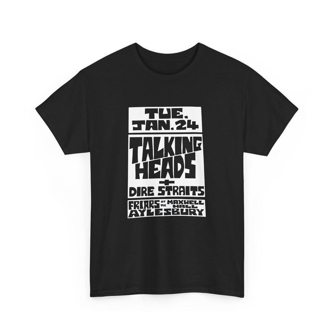 Talking Heads Tee-Shirt, At Friars, Unisex T Shirt S