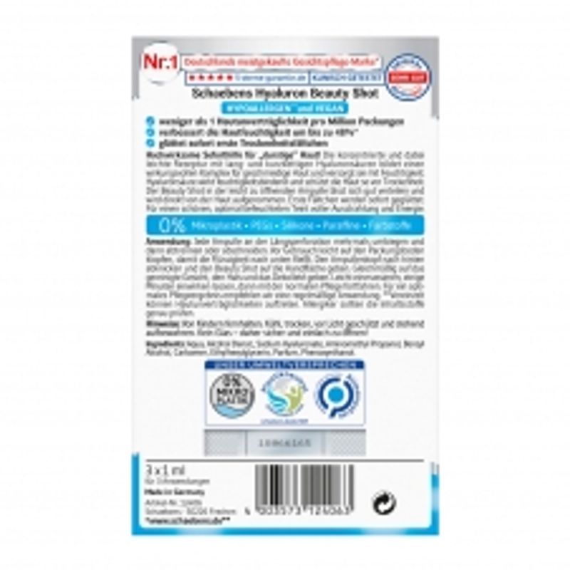 Shavens Hyaluronic Serum 1mlX3