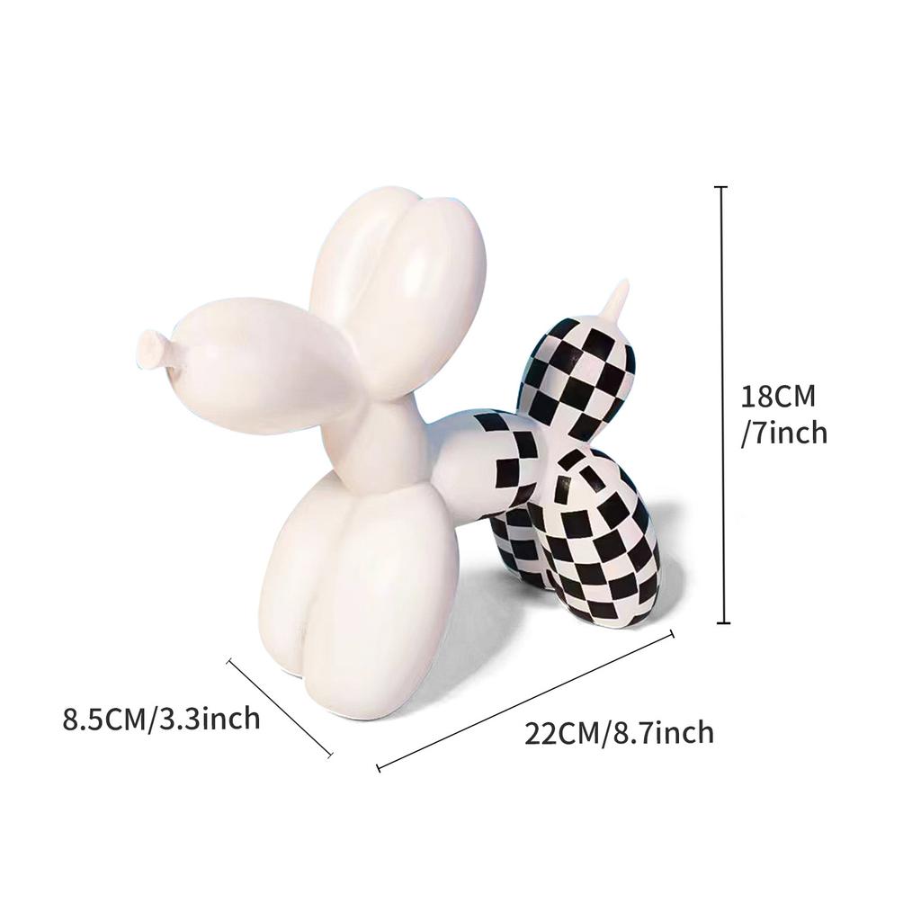 Kreative bunte Bulldogge Handwerk Home Dekorationen Wohnzimmer Büro Desktop Harz Tier Dekorationen