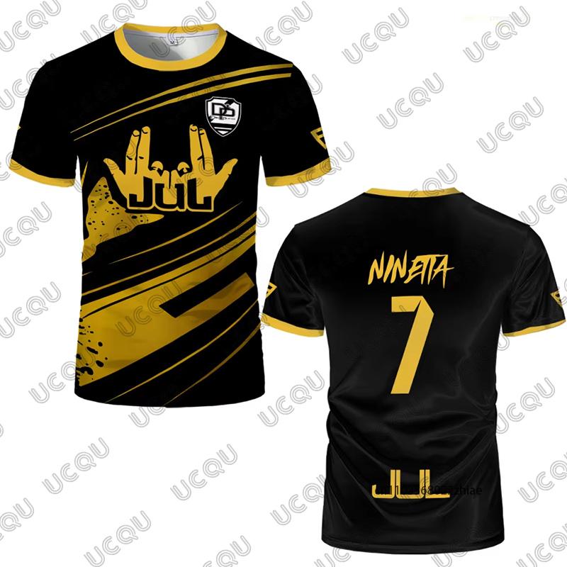 Letní Nové Maillo Jul Tričko Pro Děti Fotbalový Dres Ležérní Venkovní Sporty Rychleschnoucí Pro Denní Trénink Dětské/Dospělé Topy