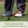 Magnetic Golf Alignment Stick Light Weight Swing Training Tool For Precise Swing Practice Indoors Or Outdoors