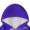 Girls Hoodie 3D Cartoon Jacket Sweatshirt Music Zip Hooded Long Sleeve Tops
