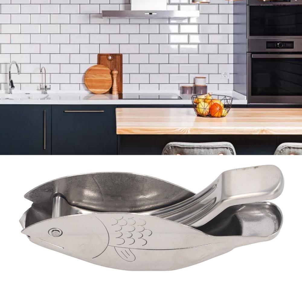 Spremiagrumi Limone Forma Pesce/Uccello Acciaio Inossidabile 304 Spremi Limone Estrattore Agrumi Cucina di Casa