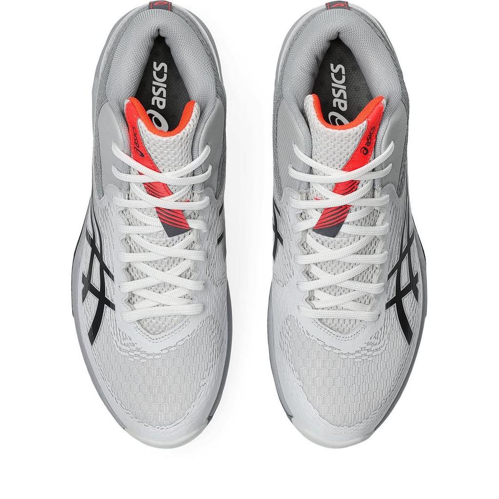 Asics V-Swift FF MT 4 Comfortable Versatile Mid-Top Training Shoes Unisex Training Shoes Metallic-Gray 1053A064-102