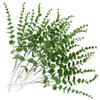10/20pcs Artificial Plants Multicolor Eucalyptus Leaves Faux Boughs Wedding Bridal Bouquet Home Vase Table Diy Gifts Decora Prop