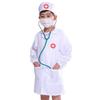 Bambini Uniforme da Medico Simulato Giocattoli Plastica Gioco di Finzione Blu Completo Stetoscopio Giochi Interattivi Genitore-Figlio Regali per Bambini TMZ